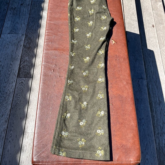 Moschino Womens Vintage Wool Pants with Flower Details - Size XS - Picture 7 of 9